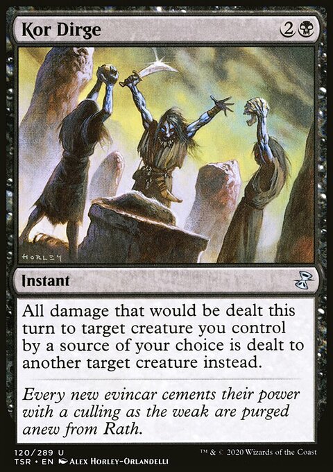 Kor Dirge, Time Spiral Remastered #120, Magic: The Gathering card