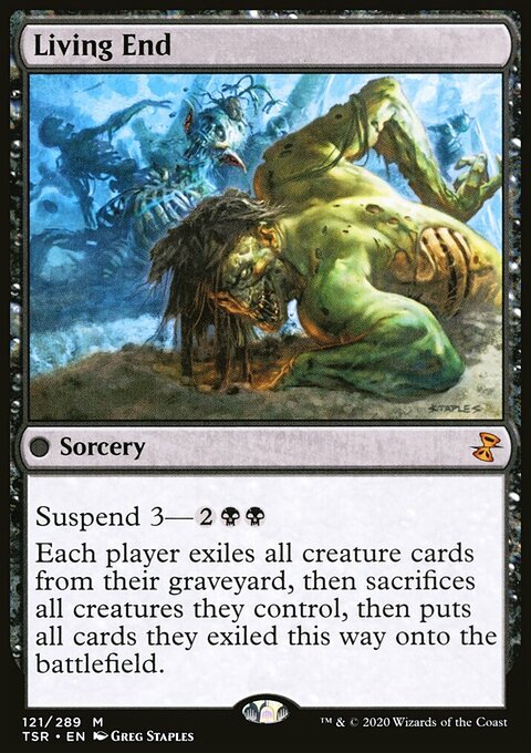 Living End, Time Spiral Remastered #121, Magic: The Gathering card
