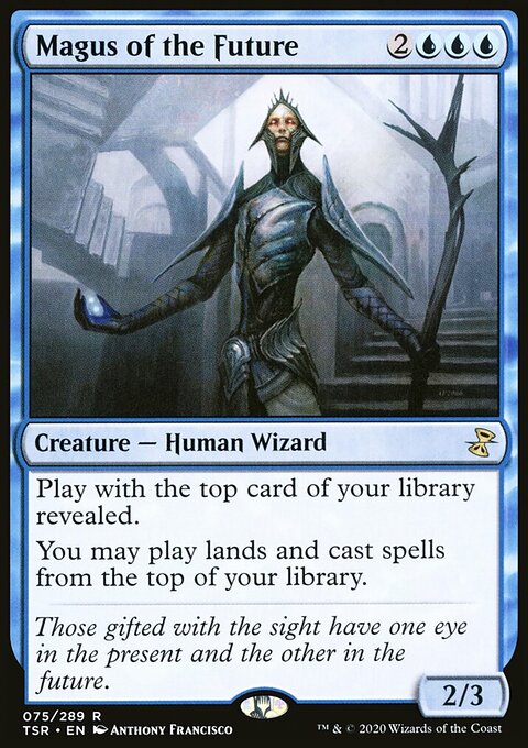Magus of the Future, Time Spiral Remastered #75, Magic: The Gathering card