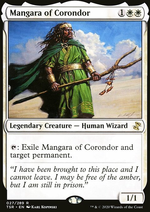 Mangara of Corondor, Time Spiral Remastered #27, Magic: The Gathering card