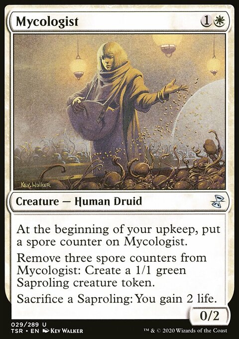 Mycologist, Time Spiral Remastered #29, Magic: The Gathering card