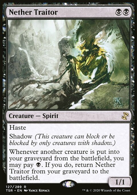 Nether Traitor, Time Spiral Remastered #127, Magic: The Gathering card
