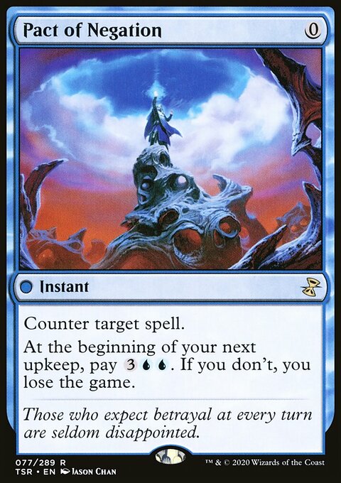 Pact of Negation, Time Spiral Remastered #77, Magic: The Gathering card