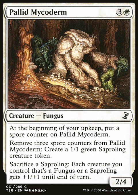 Pallid Mycoderm, Time Spiral Remastered #31, Magic: The Gathering card