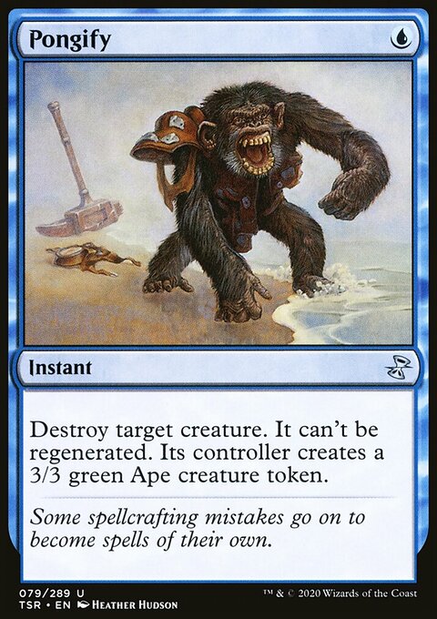 Pongify, Time Spiral Remastered #79, Magic: The Gathering card