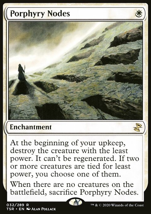Porphyry Nodes, Time Spiral Remastered #32, Magic: The Gathering card