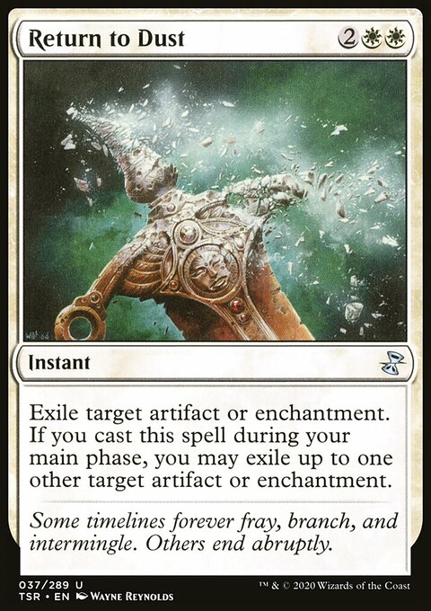 Return to Dust, Time Spiral Remastered #37, Magic: The Gathering card