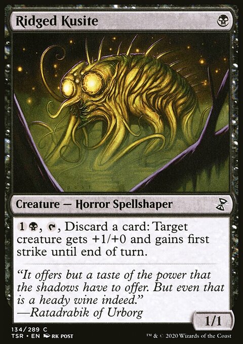 Ridged Kusite, Time Spiral Remastered #134, Magic: The Gathering card