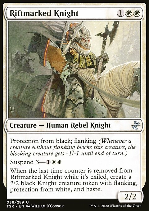 Riftmarked Knight, Time Spiral Remastered #38, Magic: The Gathering card