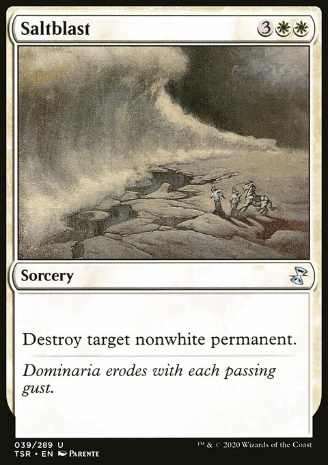 Saltblast, Time Spiral Remastered #39, Magic: The Gathering card