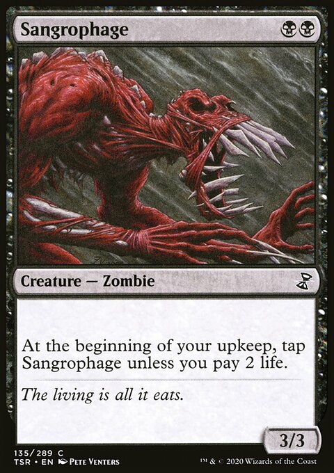 Sangrophage, Time Spiral Remastered #135, Magic: The Gathering card