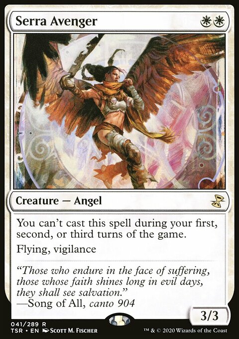 Serra Avenger, Time Spiral Remastered #41, Magic: The Gathering card