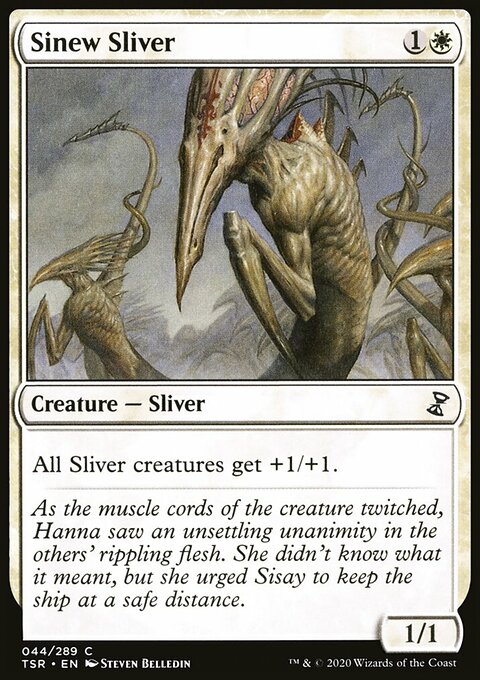 Sinew Sliver, Time Spiral Remastered #44, Magic: The Gathering card