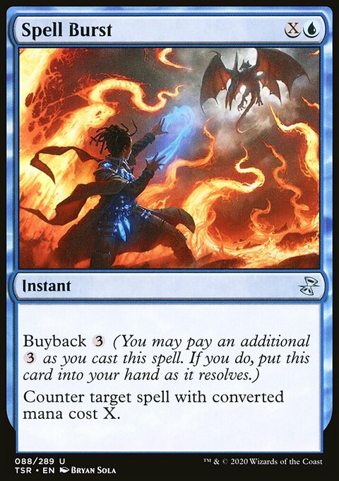 Spell Burst, Time Spiral Remastered #88, Magic: The Gathering card