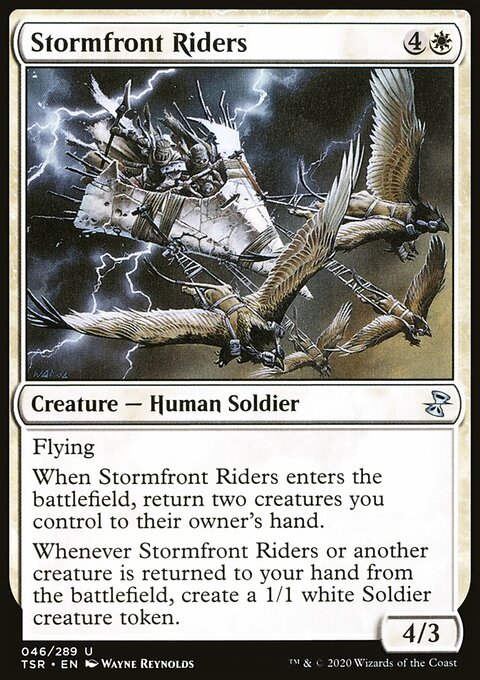 Stormfront Riders, Time Spiral Remastered #46, Magic: The Gathering card