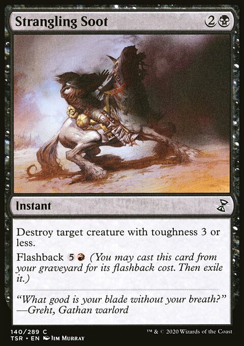 Strangling Soot, Time Spiral Remastered #140, Magic: The Gathering card