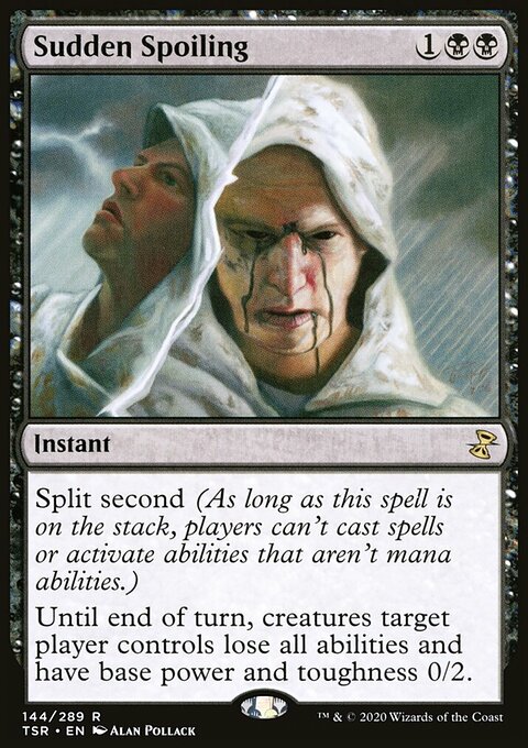 Sudden Spoiling, Time Spiral Remastered #144, Magic: The Gathering card