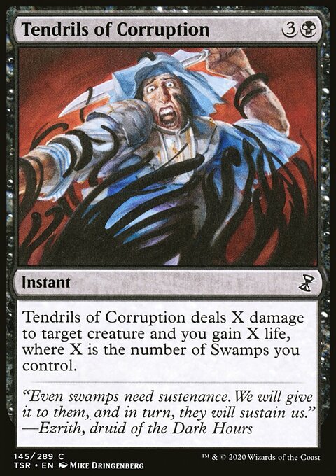 Tendrils of Corruption, Time Spiral Remastered #145, Magic: The Gathering card