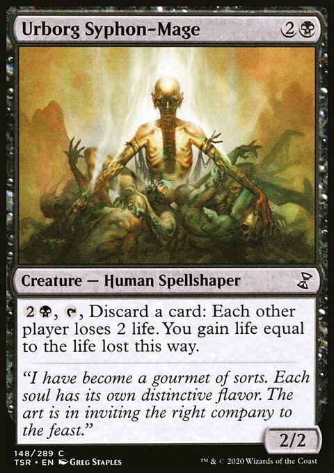 Urborg Syphon-Mage, Time Spiral Remastered #148, Magic: The Gathering card