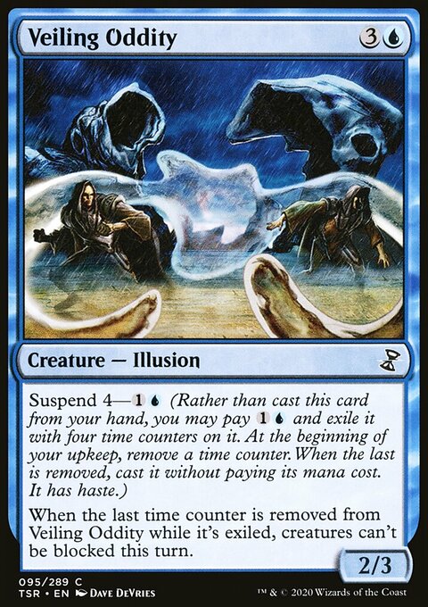 Veiling Oddity, Time Spiral Remastered #95, Magic: The Gathering card