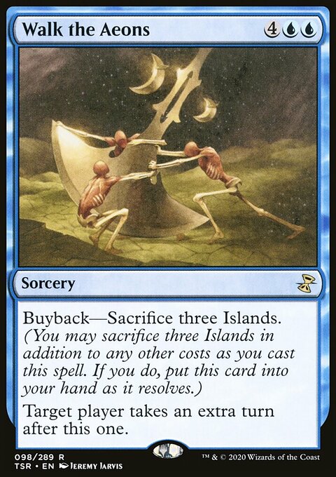 Walk the Aeons, Time Spiral Remastered #98, Magic: The Gathering card
