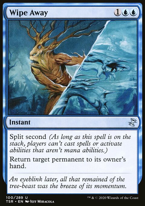 Wipe Away, Time Spiral Remastered #100, Magic: The Gathering card
