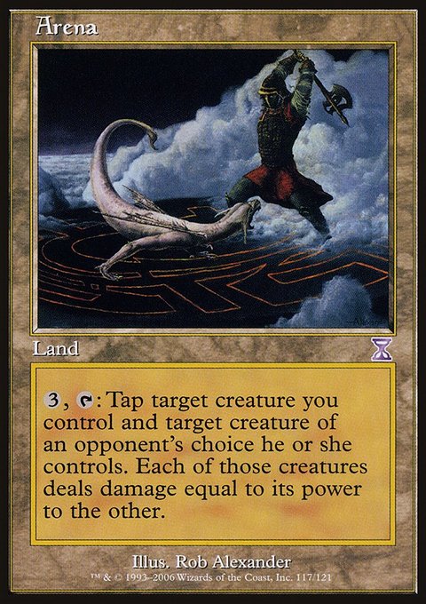 Arena, Time Spiral Timeshifted #117, Magic: The Gathering card