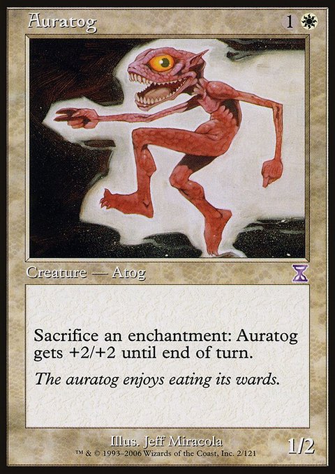 Auratog, Time Spiral Timeshifted #2, Magic: The Gathering card