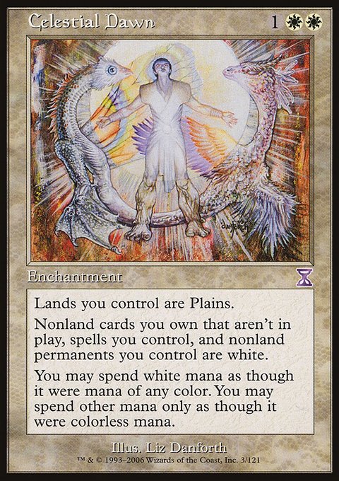 Celestial Dawn, Time Spiral Timeshifted #3, Magic: The Gathering card
