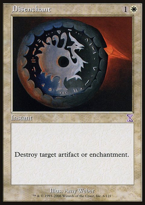 Disenchant, Time Spiral Timeshifted #6, Magic: The Gathering card
