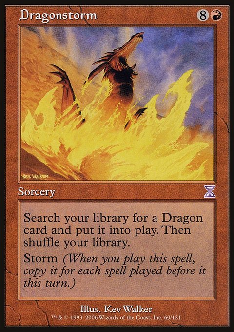 Dragonstorm, Time Spiral Timeshifted #60, Magic: The Gathering card