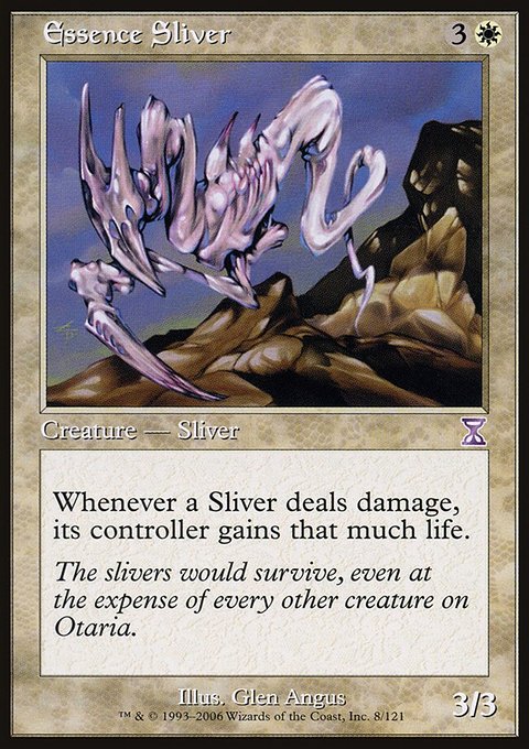 Essence Sliver, Time Spiral Timeshifted #8, Magic: The Gathering card