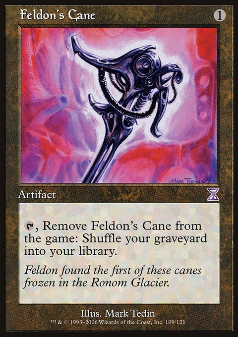 Feldon's Cane, Time Spiral Timeshifted #109, Magic: The Gathering card