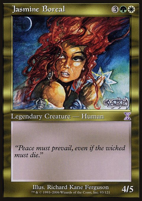 Jasmine Boreal, Time Spiral Timeshifted #93, Magic: The Gathering card