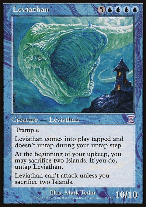 Leviathan, Time Spiral Timeshifted #23, Magic: The Gathering card