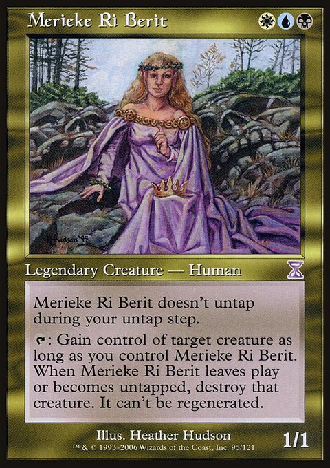 Merieke Ri Berit, Time Spiral Timeshifted #95, Magic: The Gathering card