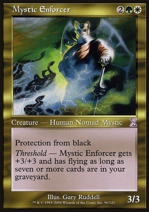 Mystic Enforcer, Time Spiral Timeshifted #96, Magic: The Gathering card