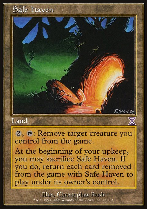 Safe Haven, Time Spiral Timeshifted #121, Magic: The Gathering card