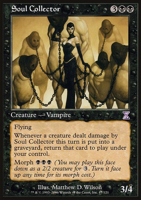 Soul Collector, Time Spiral Timeshifted #47, Magic: The Gathering card