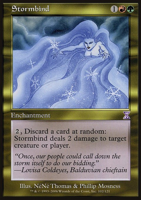 Stormbind, Time Spiral Timeshifted #102, Magic: The Gathering card