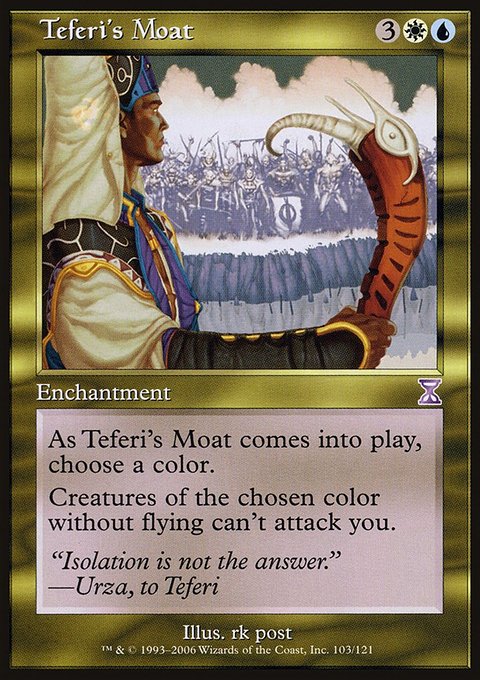 Teferi's Moat, Time Spiral Timeshifted #103, Magic: The Gathering card
