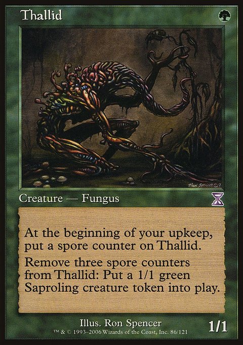Thallid, Time Spiral Timeshifted #86, Magic: The Gathering card