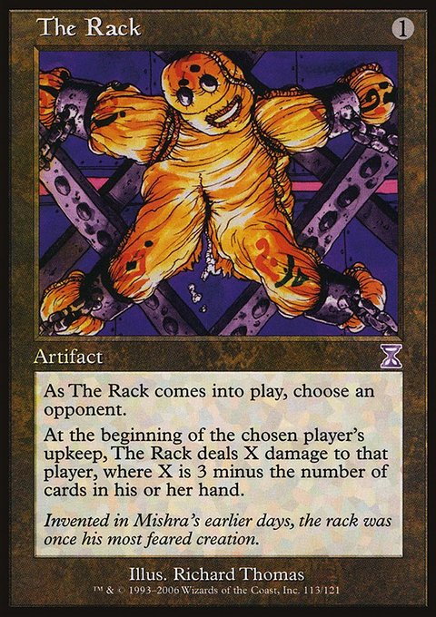 The Rack, Time Spiral Timeshifted #113, Magic: The Gathering card