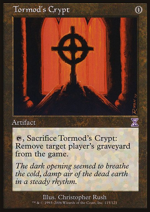 Tormod's Crypt, Time Spiral Timeshifted #115, Magic: The Gathering card