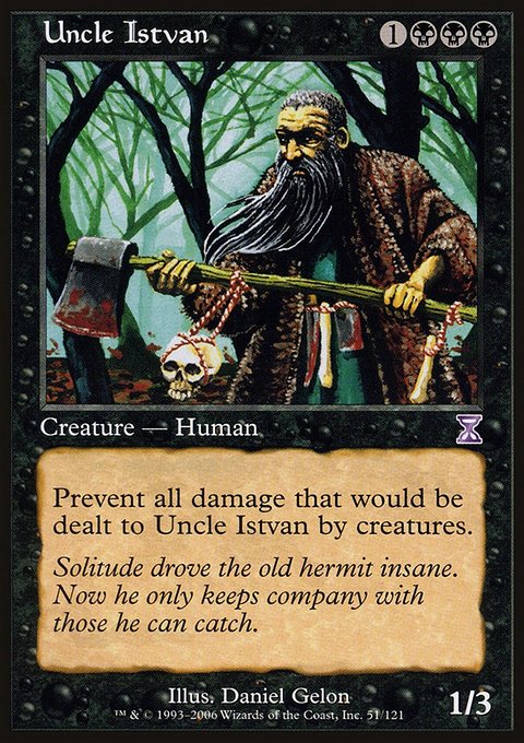 Uncle Istvan, Time Spiral Timeshifted #51, Magic: The Gathering card