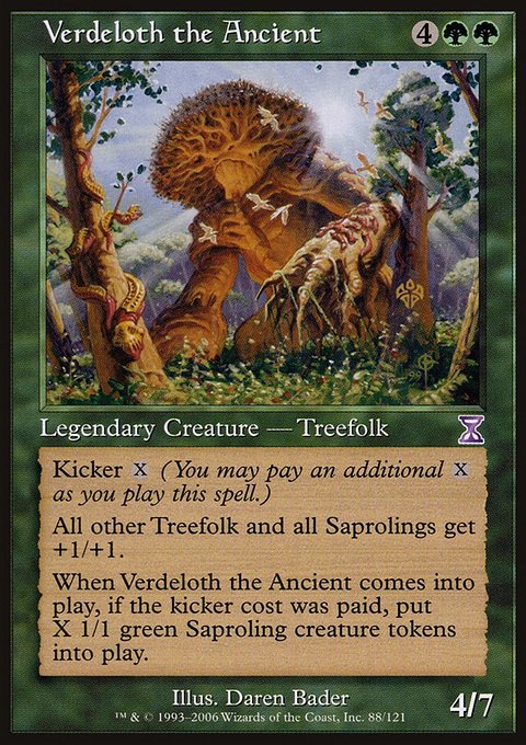 Verdeloth the Ancient, Time Spiral Timeshifted #88, Magic: The Gathering card