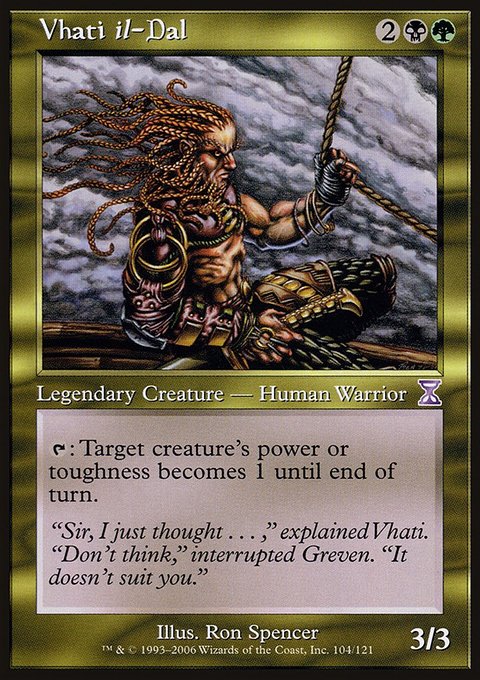 Vhati il-Dal, Time Spiral Timeshifted #104, Magic: The Gathering card