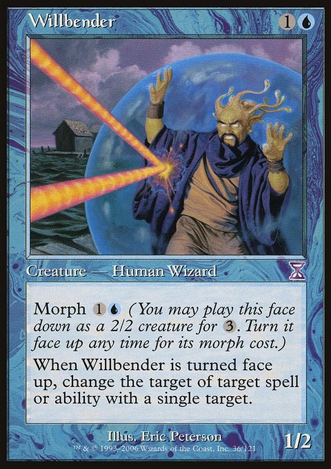 Willbender, Time Spiral Timeshifted #36, Magic: The Gathering card