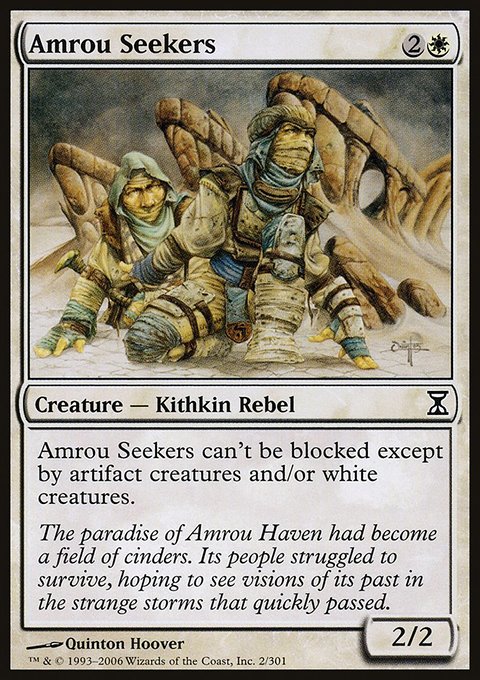 Amrou Seekers, Time Spiral #2, Magic: The Gathering card