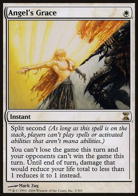 Angel's Grace, Time Spiral #3, Magic: The Gathering card